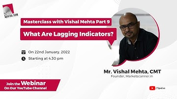 What Are Lagging Indicators? | Masterclass with Vishal Mehta Part 9 | 5paisa Live