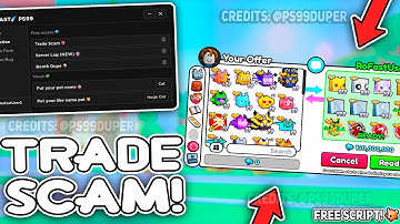 NEW OP TRADE SCAM SCRIPT ON PET SIMULATOR 99!☝️Update 8☝️100% SAFE! | UNPATHCHET