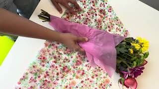 Floral Tissue Paper