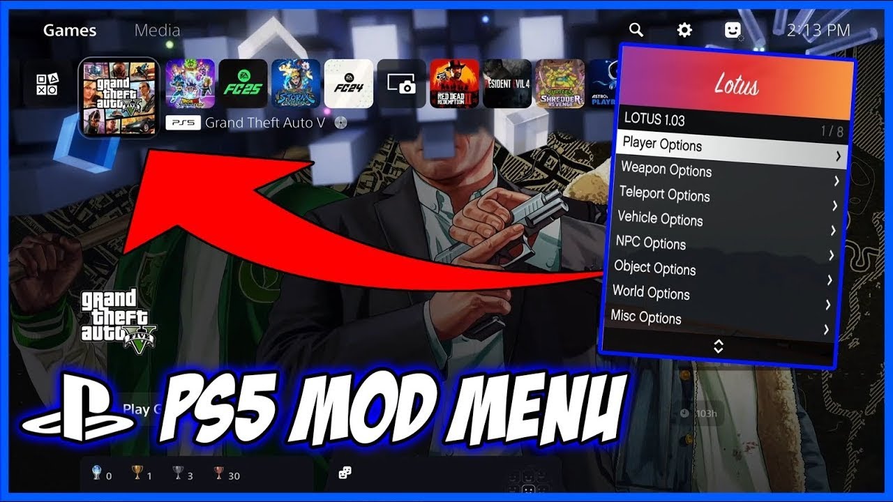 How To Install A GTA 5 Mod Menu on PS5 (Full Guide) - YouTube