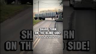 How much time does the truck driver need to start feeling the truck and trailer? #trucking #semi