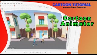 1- دورة برنامج كرتون انيميتور مقدمة الدورة 4 Cartoon Animator