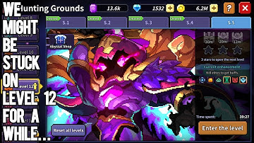 THIS IS WHAT YOU CALL A "LEARNING EXPERIENCE" | HUNTING GROUNDS - LEVEL 12 | MY HEROES: DUNGEON RAID