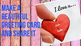 Make a Beautiful greeting card and share It screenshot 4