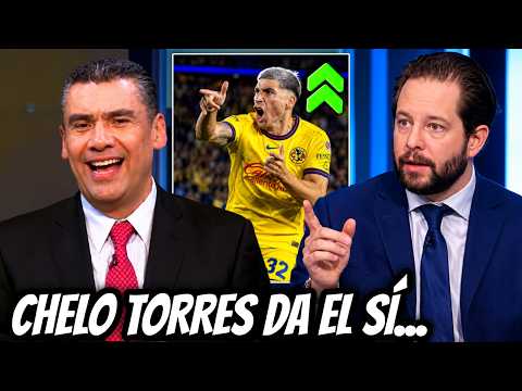 ¡AMÉRICA ROMPE EL MERCADO! CHELO TORRES ACEPTA Y SERÁ EL NUEVO '9' Y JONATHAN APUNTA AL RETIRO