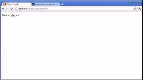 jQuery Tutorial   4   Testing jQuery
