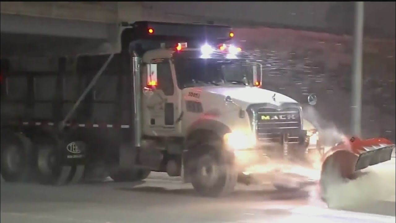 Winter storm continues bringing catastrophic mix of snow, ice to half of U.S.