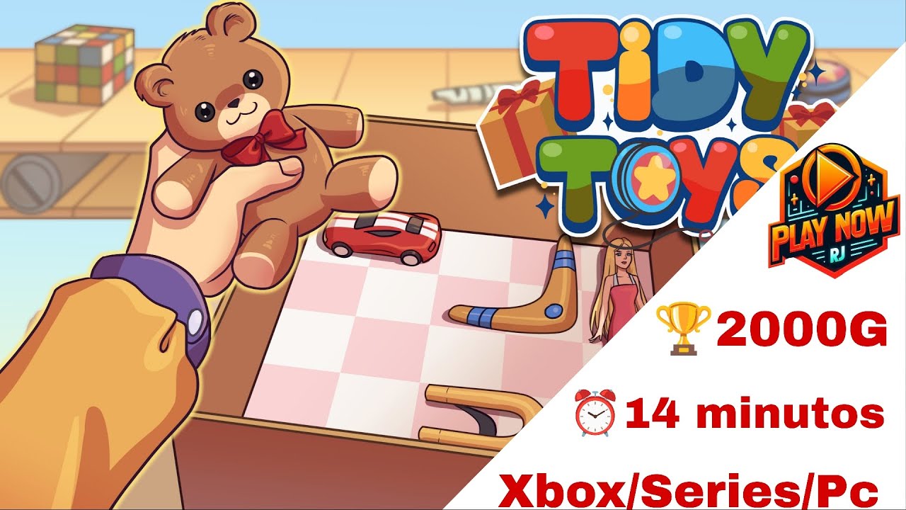Tidy Toys | 2000G em 14 minutos | Xbox/Series/Pc