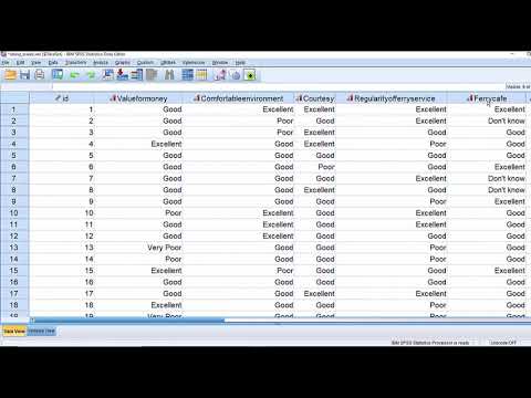How to reverse a scale in SPSS Statistics