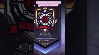 my guild join now 5 level 6 level pushing 💀