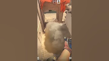 Smoke B Short Mirage Cs2 #smoke #gaming #csgo #cs2 #mirage #molotovplay