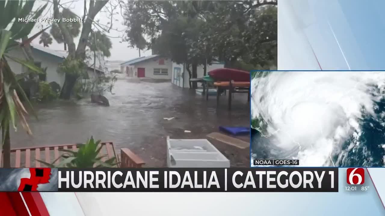 Hurricane Idalia Makes Landfall In Florida As Powerful Category 3 - YouTube