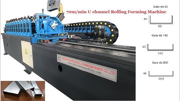 【ZHONGTUO】High speed 70m/min CU best-suspended ceilings stud and track machine