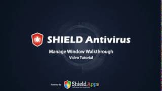 Shield Antivirus - Manage Window Overview screenshot 4
