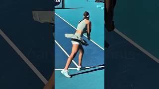 Serve - Tereza Mihalikova Miami Open 2026  #tennistips #tennis #serve #slowmotion #wtatennis #wta