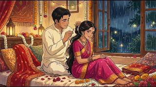 Our First Night Routine 🌙🌧 | Newlyweds💍 Monsoon Rain & Healing Nature Sounds
