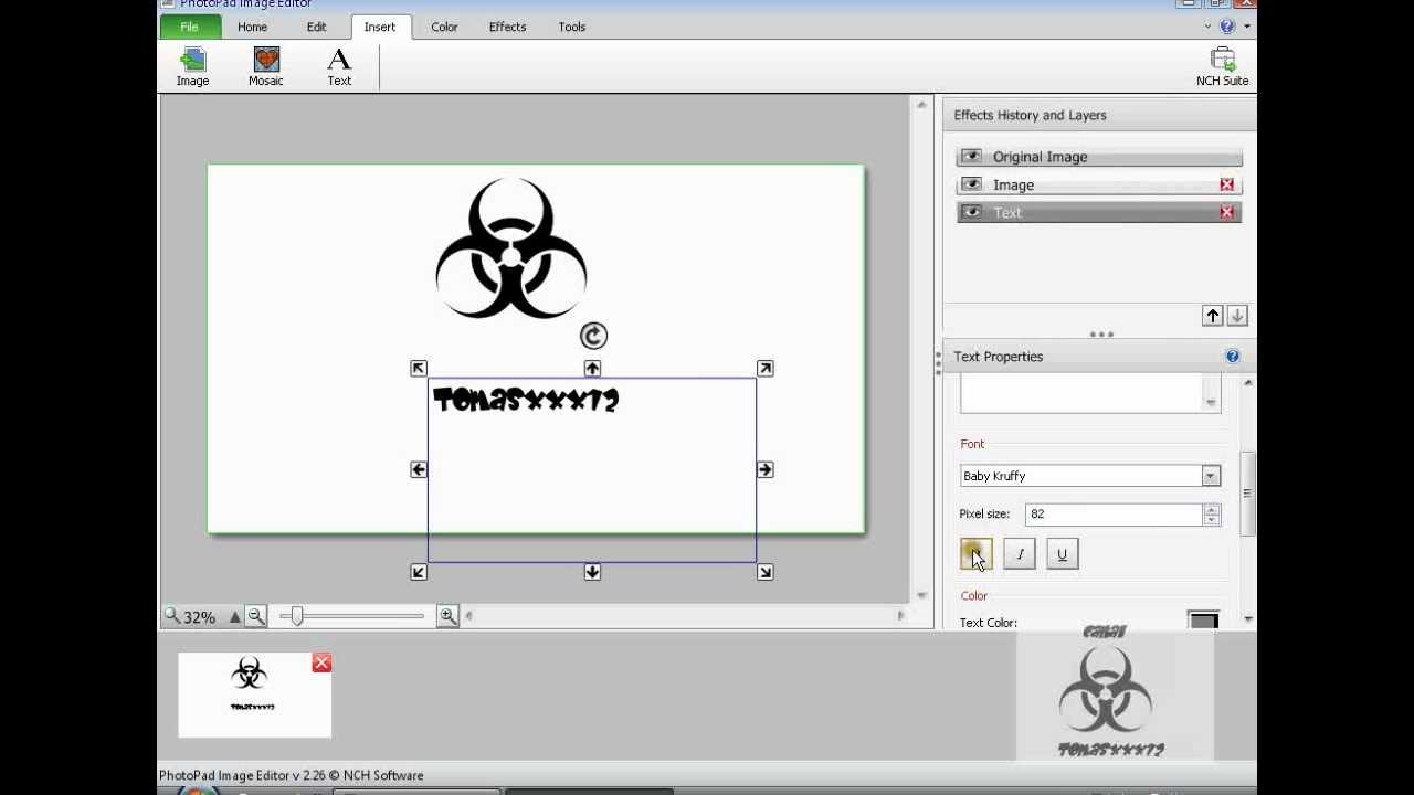 como usar photo pad image editor