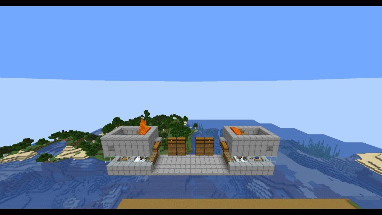 철공장 | Iron Farm in Minecraft Server 1.21.4 - YouTube