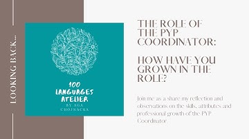 Looking Back: The role of the PYPCo. - How have you grown in the role?