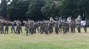 The Army Song at 21st TSC ceremony