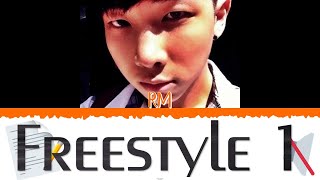 📝🔇 BTS (방탄소년단) [RM] - Freestyle 1 [Color Coded Lyrics Han|Rom|Esp] 🔇📝