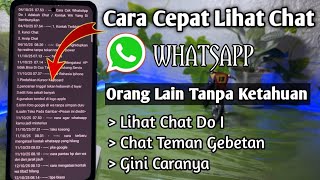 Quick Way To See Other Peoples Chats Chat With Anyone Without Being Caught