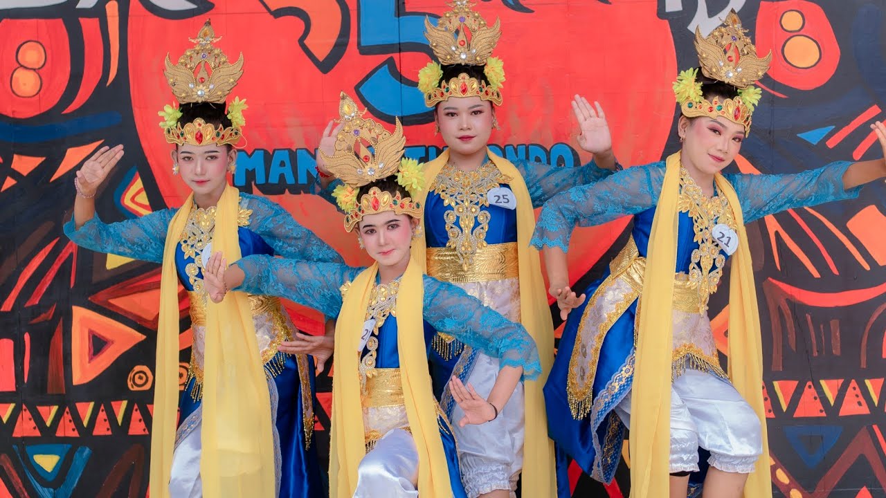 Tari Rancak Bhineka Kel.1/ Kelas Muda2 / Uji Kompetensi Peserta Didik Reguler / LKP Sekar Arom 2025