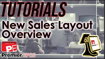 How To - New Sales Layout Overview | Premier EPOS Software