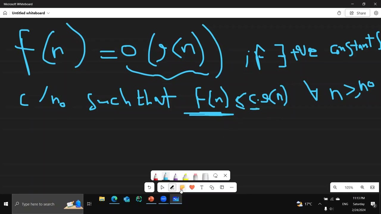 Solving online test Asymptotic Analysis (Iterative Code) | Algorithms Analysis and Design