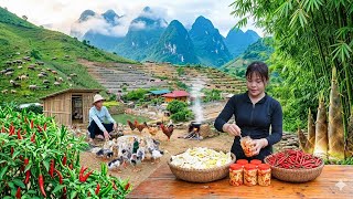 Our Most Memorable Harvest | Bamboo Shoots, Flowers & Off Grid