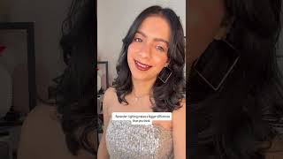 Lighting matters #creator #tips #beauty #beautytips #nofilter #shorts #shortsfeed #shortsviral #vlog