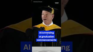 #AI commencement speeches are getting booed by graduates. #graduation #commencement