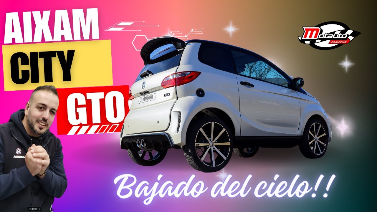 Aixam City GTO el sport de los Coches Sin Carnet que marca tendencia para 2023 | 1a parte.