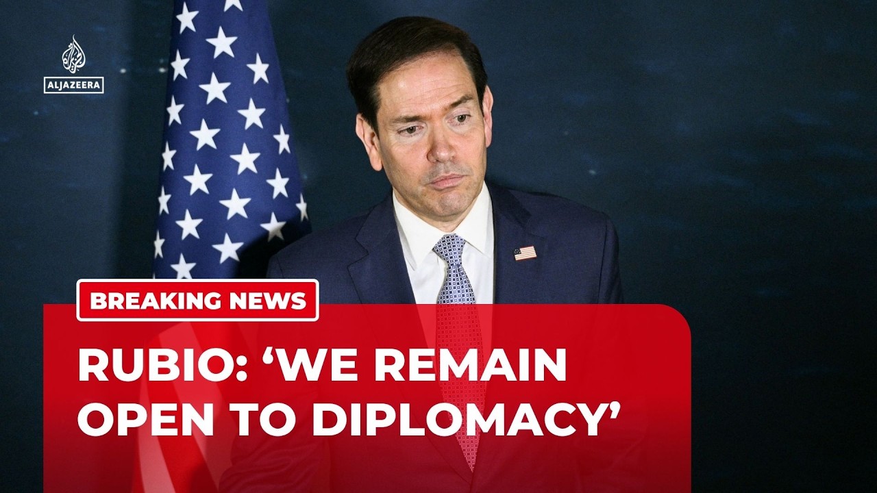 Rubio says the US remains open to diplomacy despite Iran retaliatory strikes