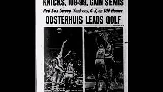 1973 NBA Playoffs, Game 5-(Bullets-Knicks) (Knicks Radio Network, John Sterling PBP)