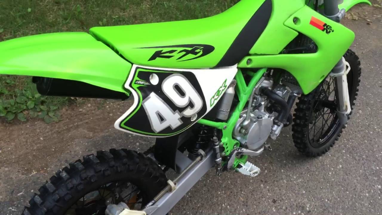 1998 KX80 KX RESTORED. Motor rebuilt top & bottom, Almost everything is new. Im LOSER. - YouTube