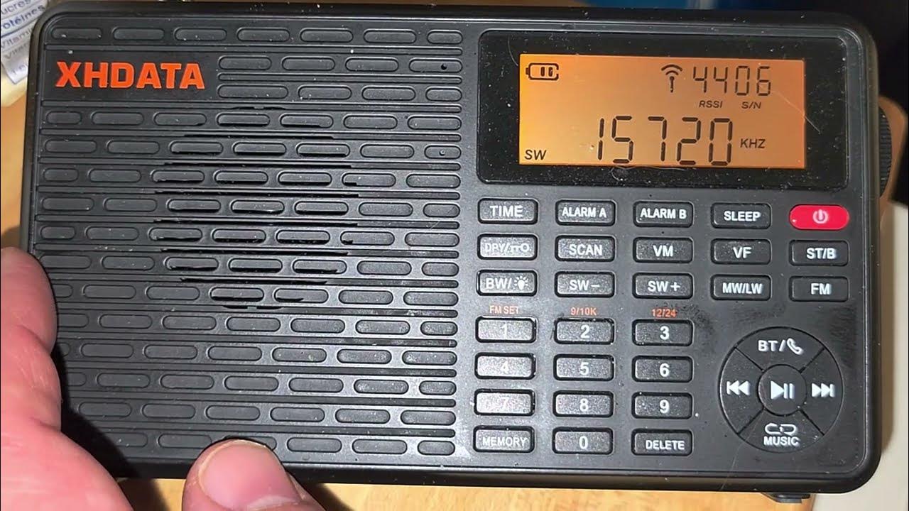 Radio New Zealand received on XHDATA D109 on Telescopic antenna 15720