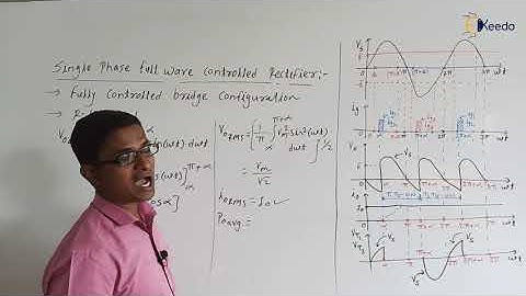 Mastering Single Phase Fully Controlled Bridge Rectifier | RLE load : Derivations