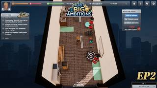 Big Ambitions 1.0 - Upgrading my Gym! |From Broke To Empire [EP2]