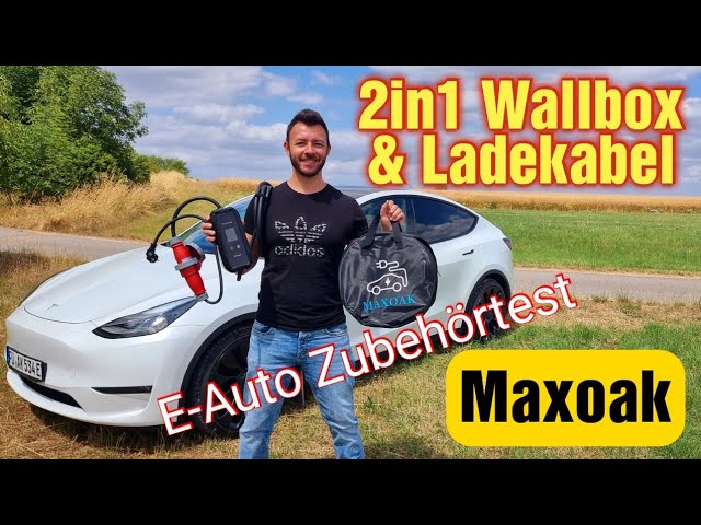 EvFuel 2in1 mobiles Ladekabel und Wallbox für die 230V Schuko Steckdose -  Unboxing und Test 