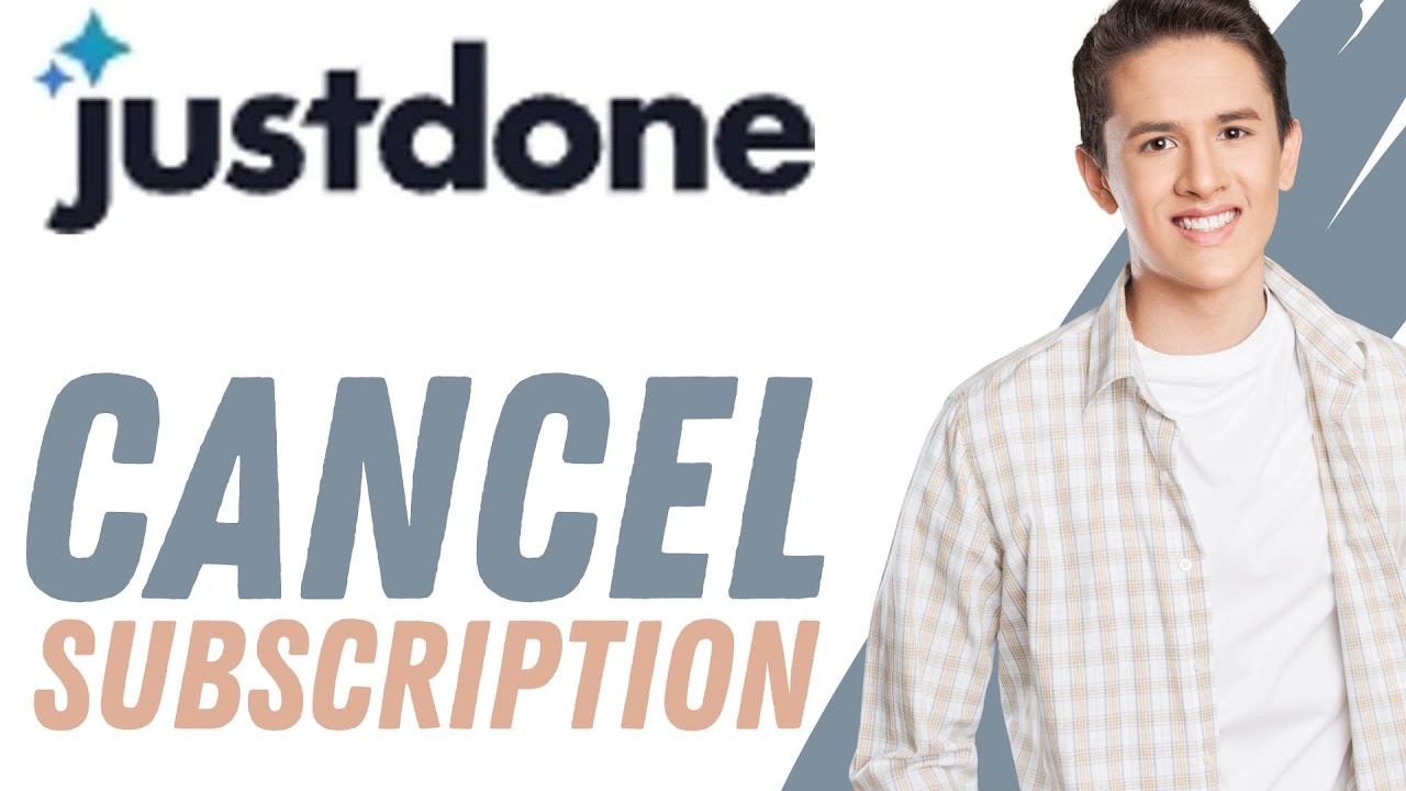 How to Cancel Justdone Ai Subscription ( Full Guide) YouTube