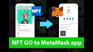 Transferring NFTs from NFT GO to the MetaMask Mobile App screenshot 4