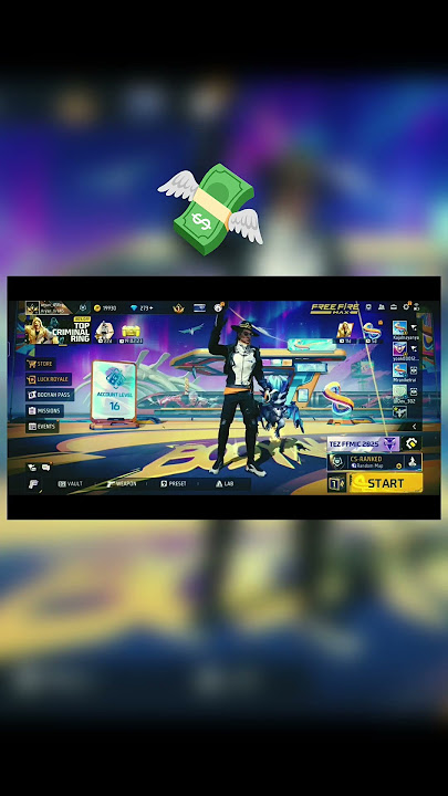Lobby emote💵 #freefire #emote #lobby #youtubeshorts #edit #ipl