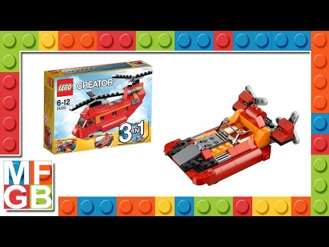 LEGO CREATOR 31003 2/3 - Hovercraft [3-in-1] ( Lego 31003 Speed Build )