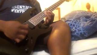 Word up guitar cover