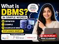 What is DBMS