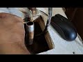AC unit homemade DIY line set pucks, pigs cleaning, $1.50. Yes it works