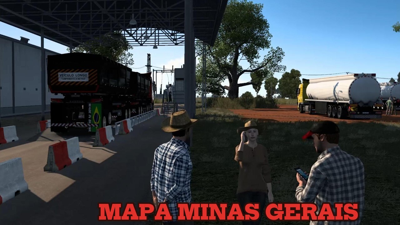 ETS2    9x Caçamba na Estrada | Realismo Total