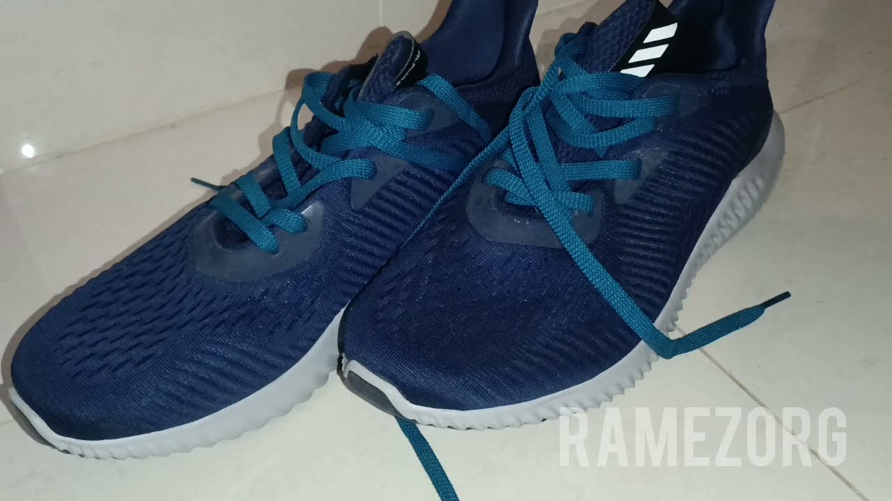 Adidas Alphabounce Engineered Mesh EM Version Collegiate Navy / Mystery Blue BB9040