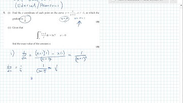 C34 Pearsons international June 2015 qu 4